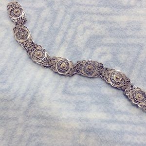 1940s Italian filigree bracelet
